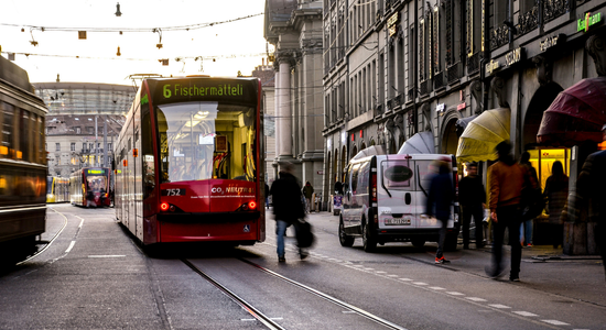 Tram in Bern